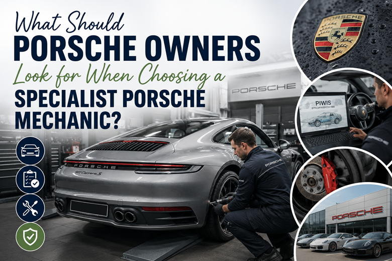 Specialist Porsche Mechanic